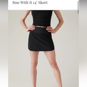 Athleta Run With It Skort